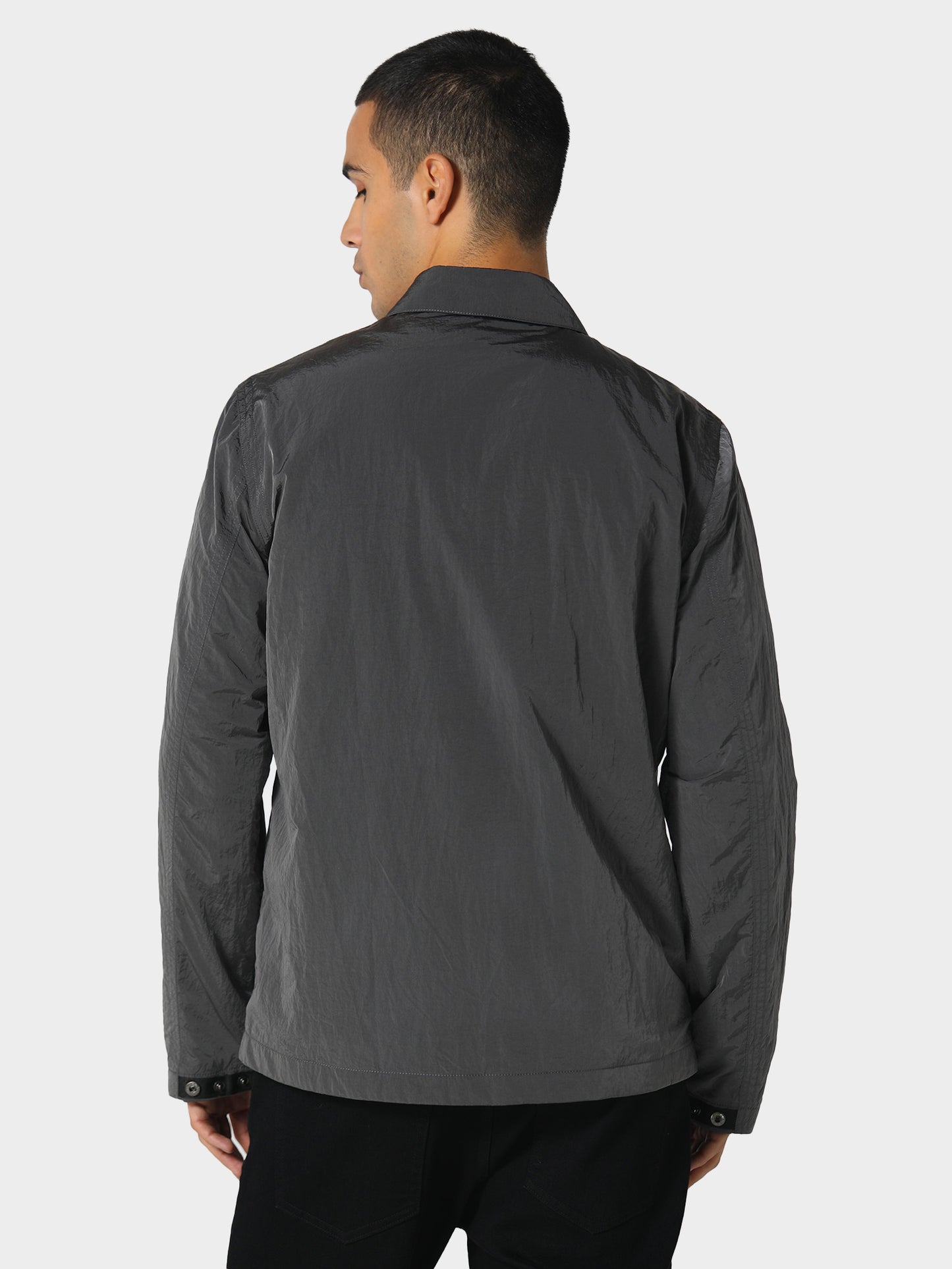 Andri Dark Grey Overshirt