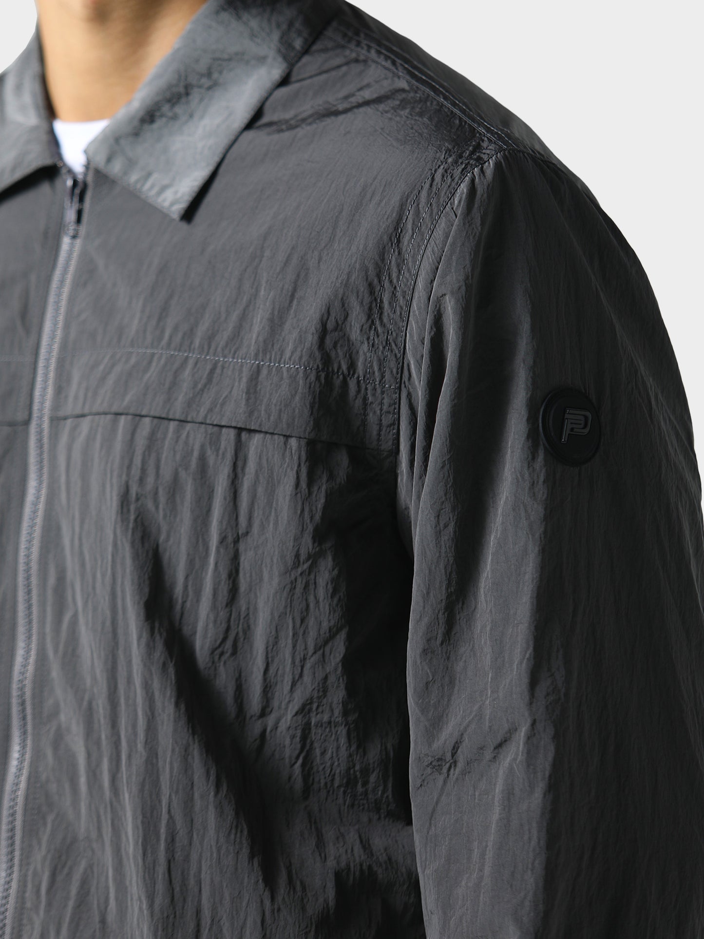 Andri Dark Grey Overshirt