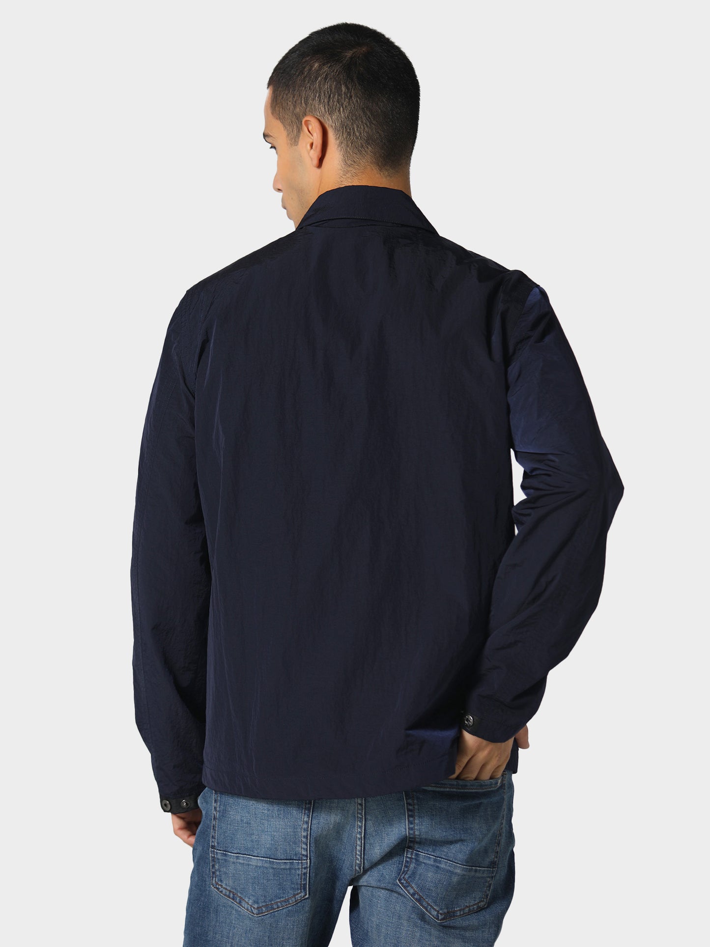 Andri Navy Overshirt