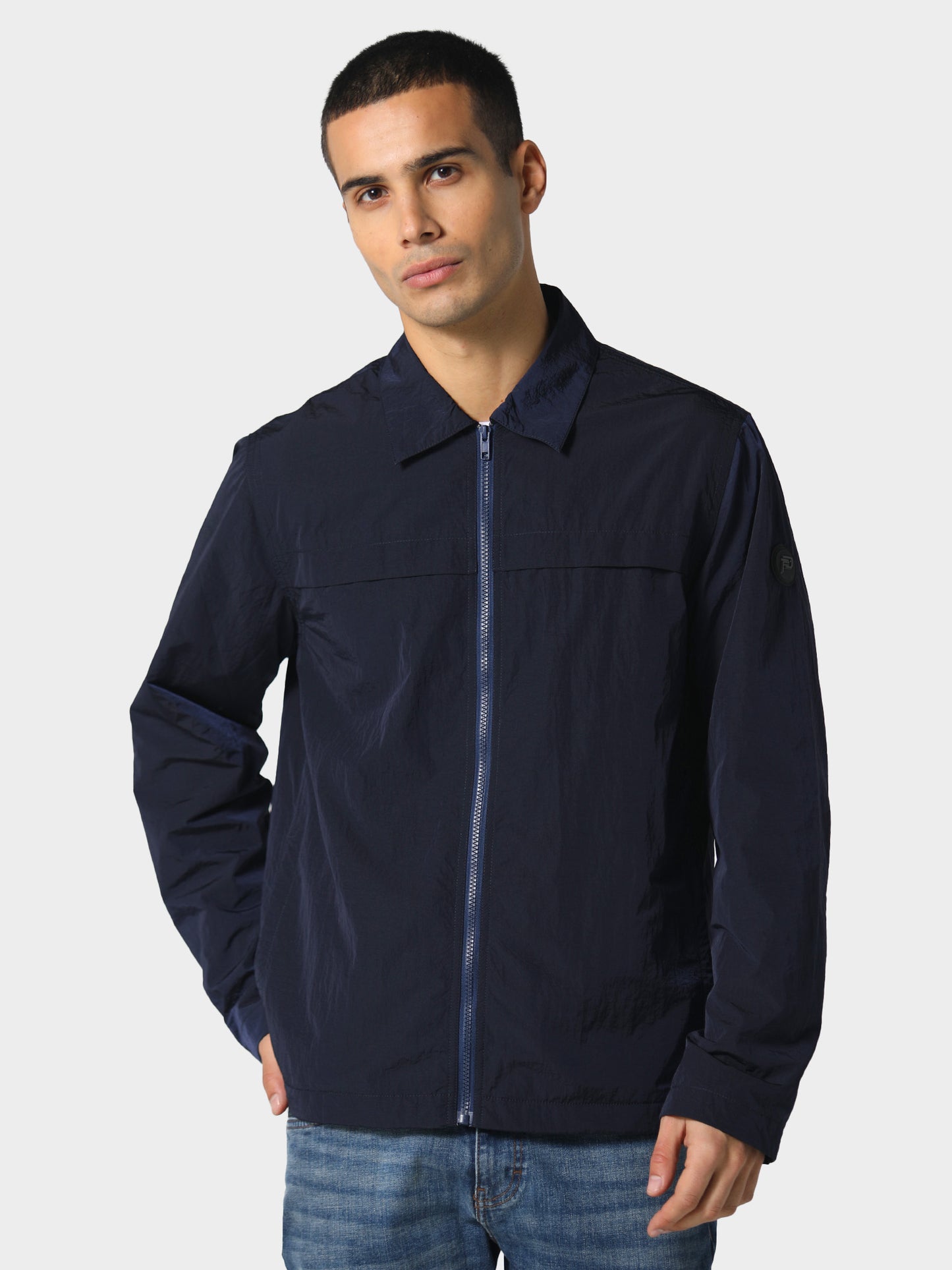 Andri Navy Overshirt