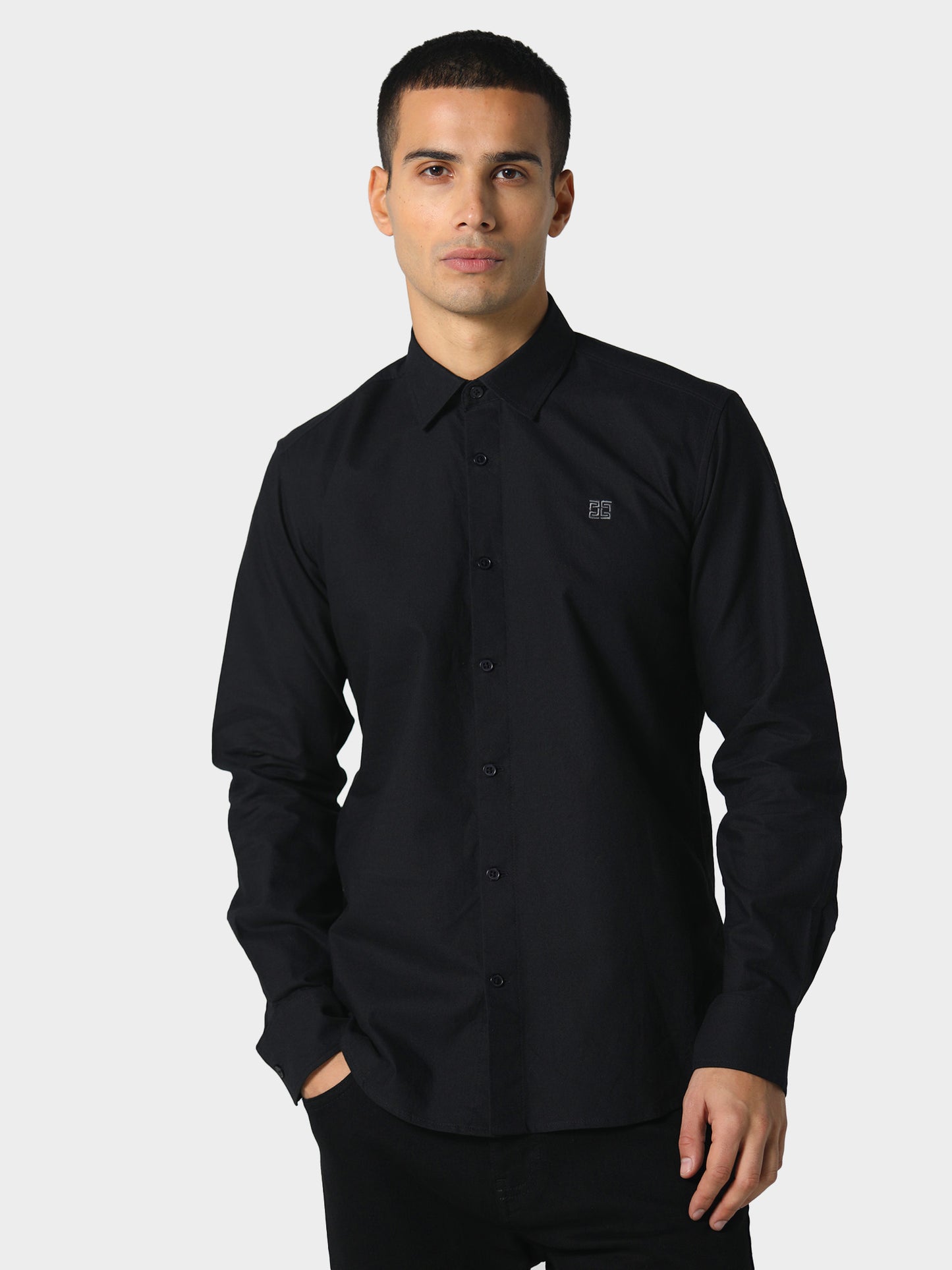 Aubin Jet Black Shirt