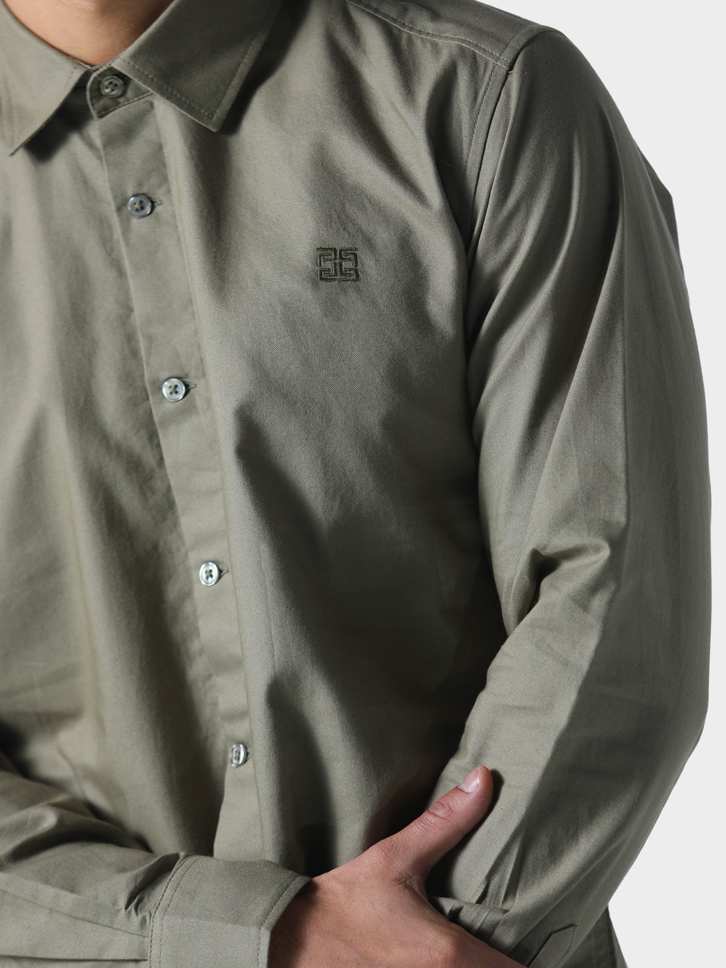 Aubin Khaki Shirt