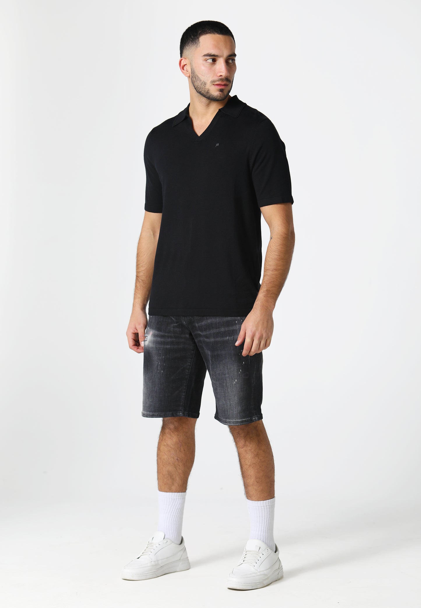 Berkelen Jet Black Polo Shirt