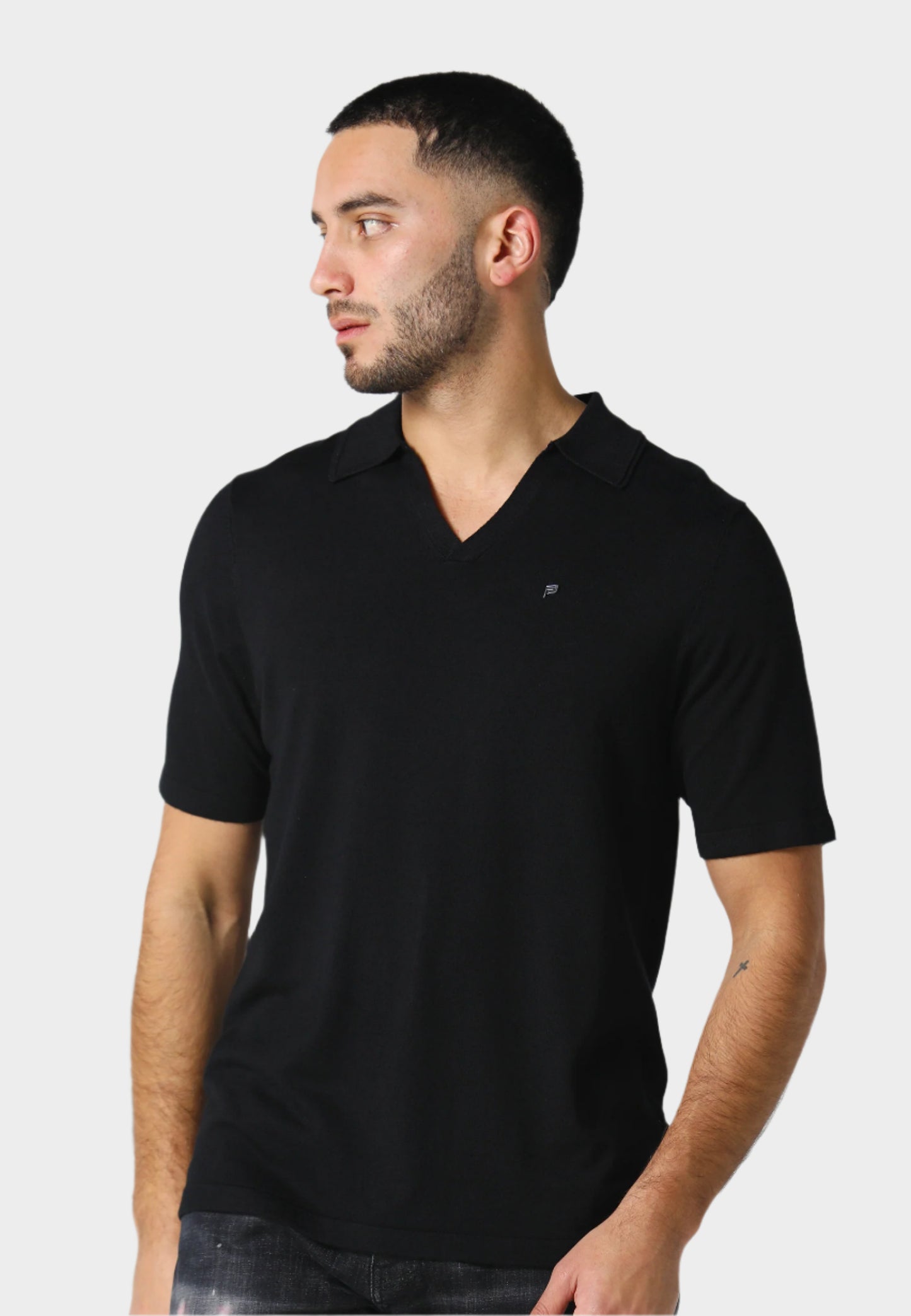 Berkelen Jet Black Polo Shirt