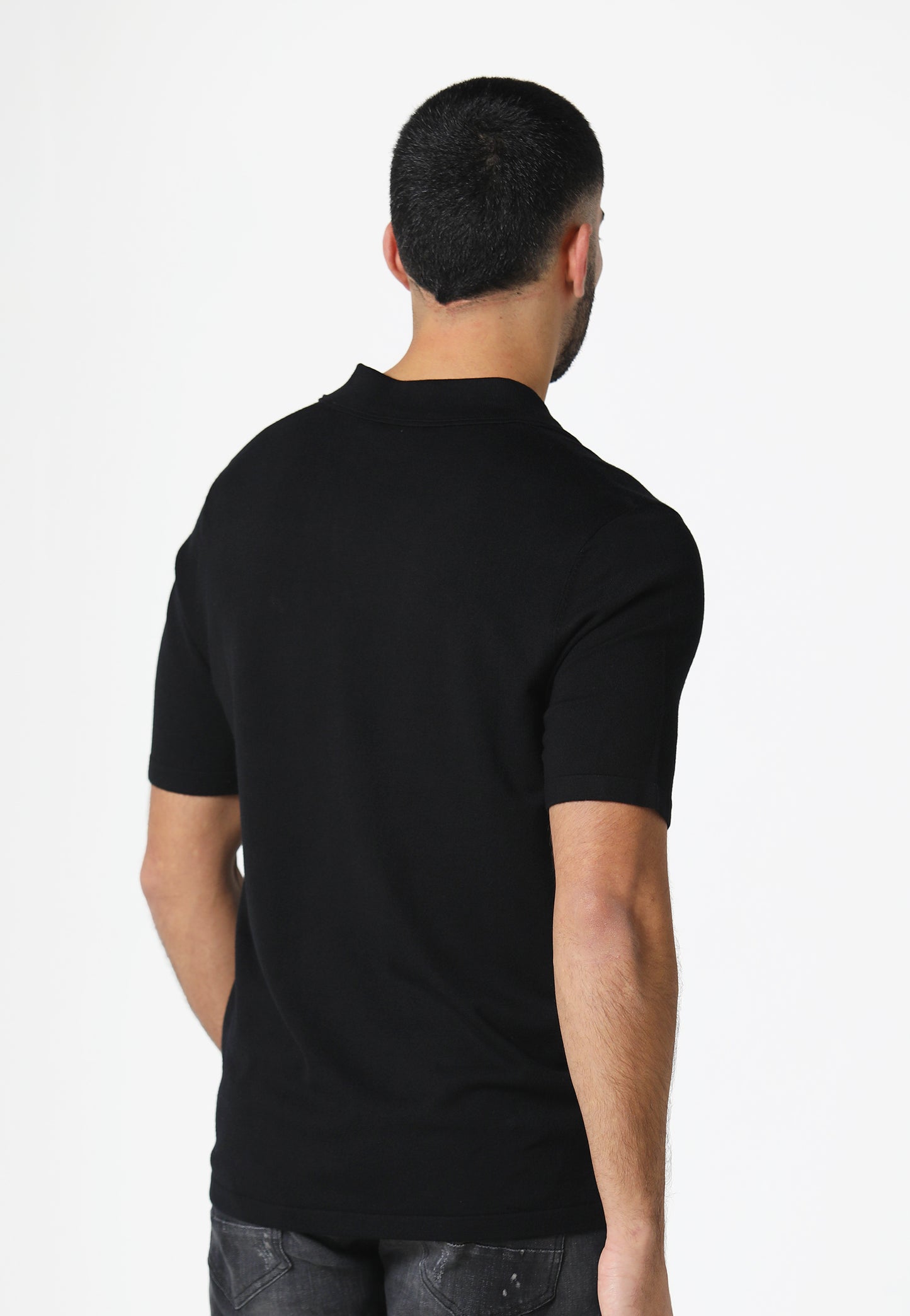 Berkelen Jet Black Polo Shirt