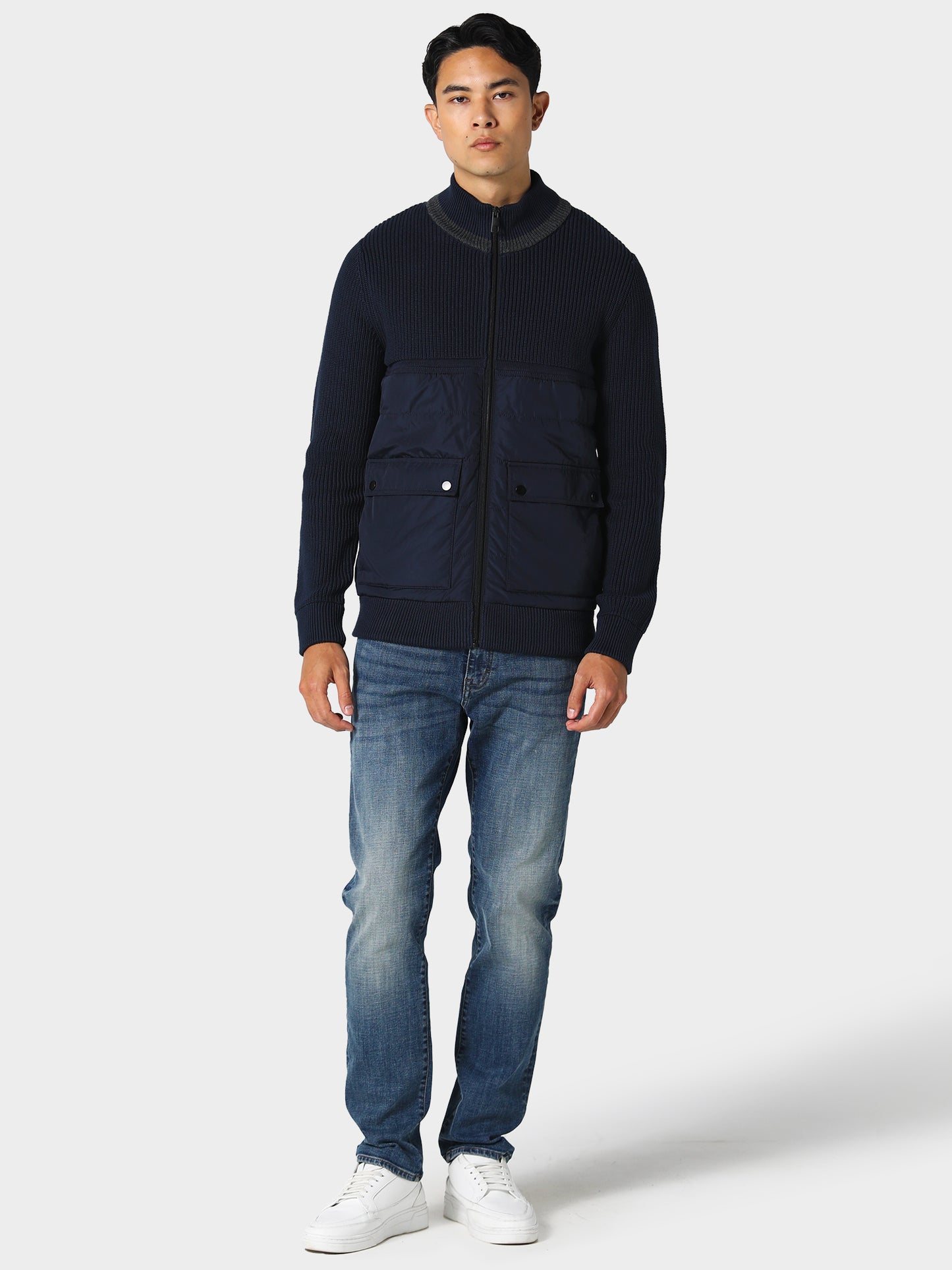 Chetel Navy Jacket