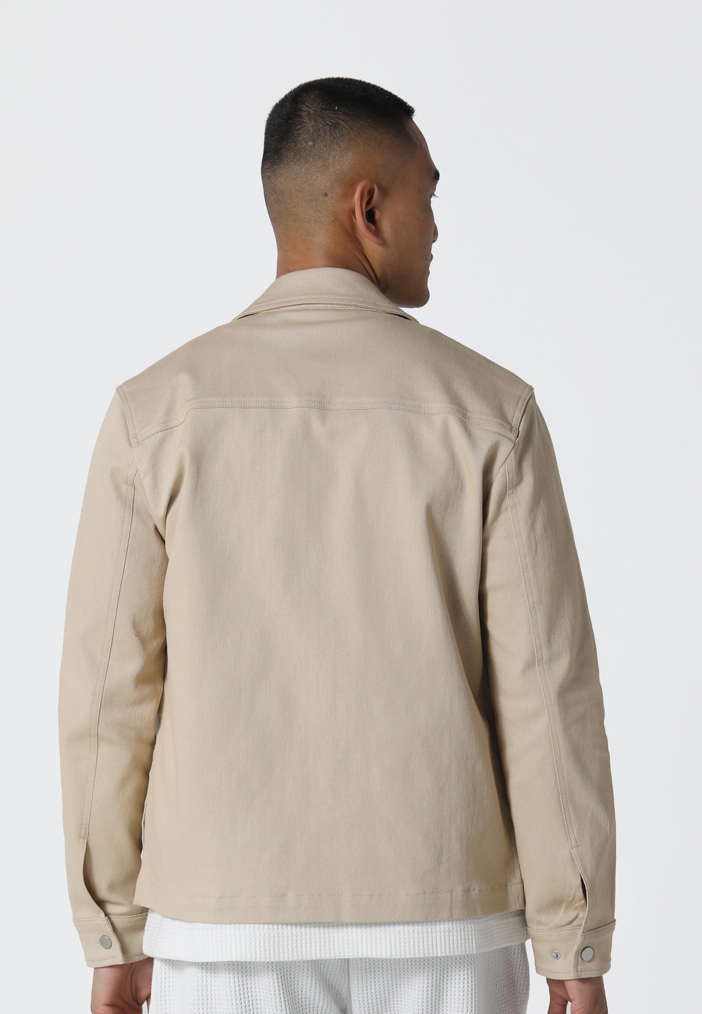 Clearlake Pastel Camel Overshirt