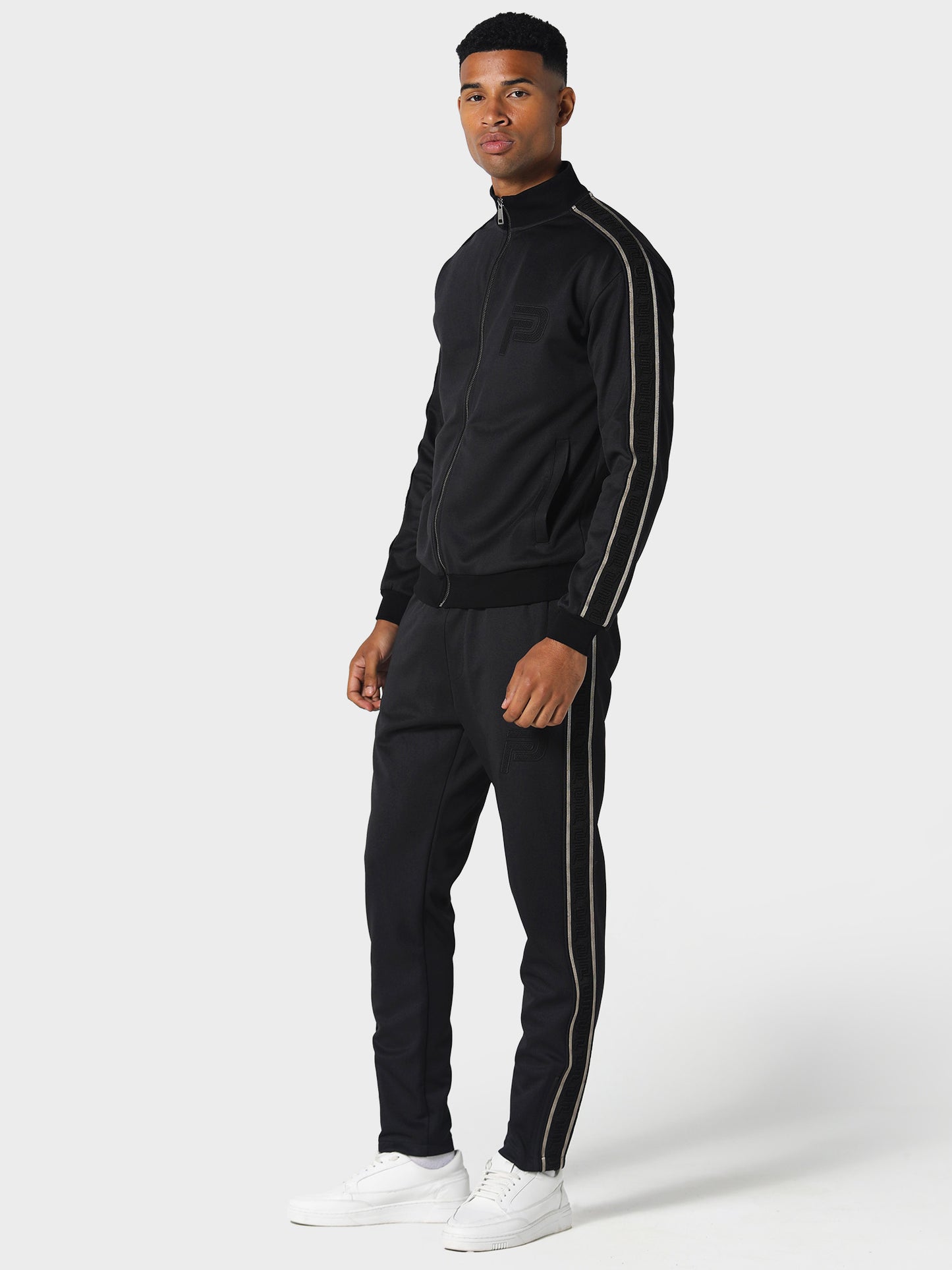 Drofford Black Jog Pants