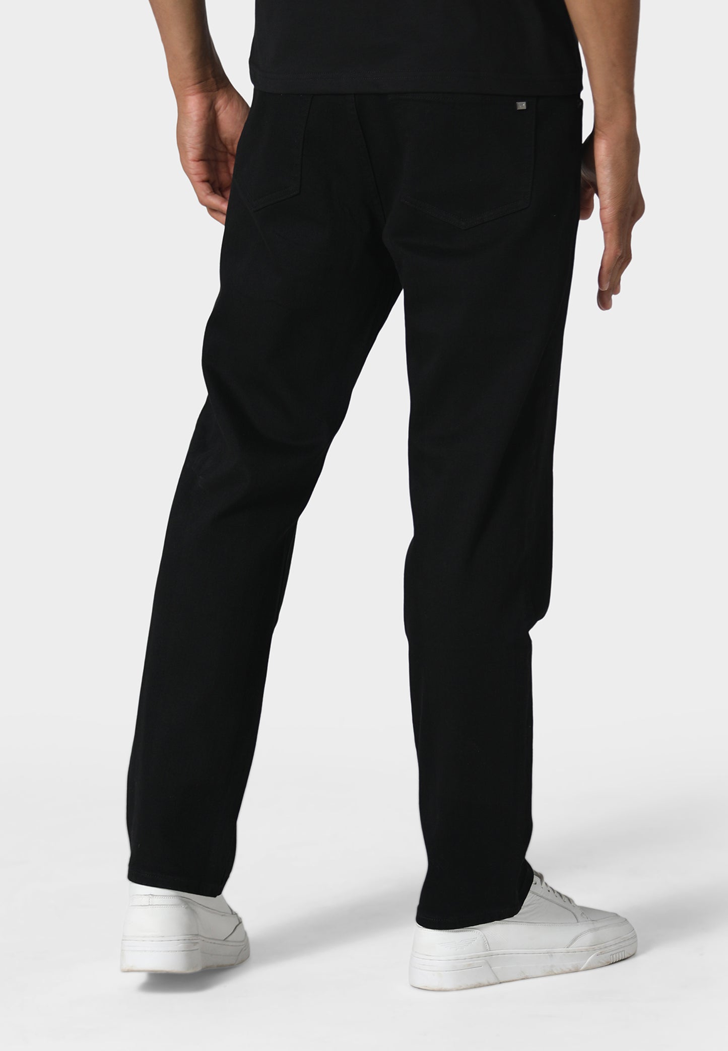 TODD 960 Eduardo Clean Black Jeans