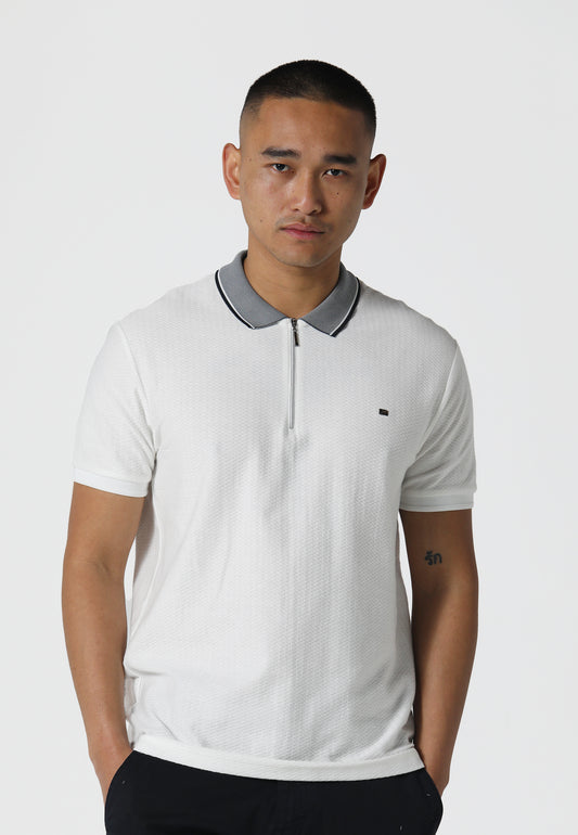 Fairfield White Polo Shirt