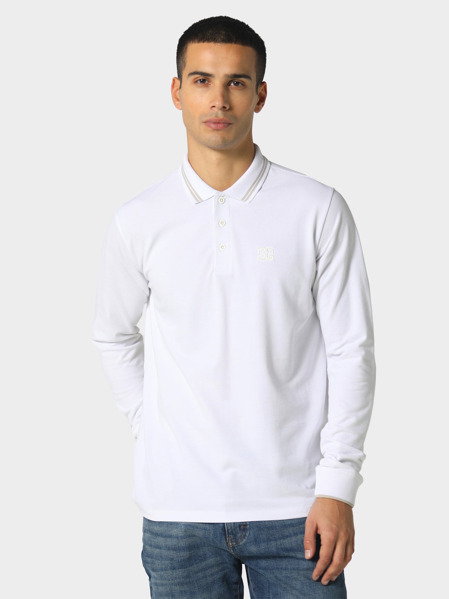 Felyx Pure White Polo Shirt