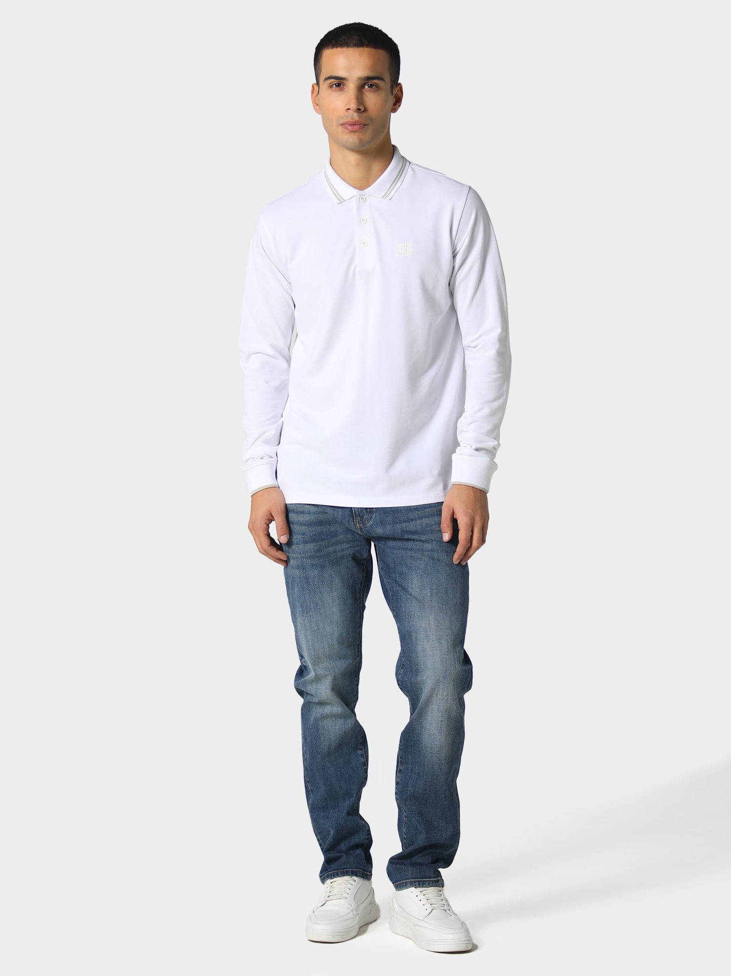 Felyx Pure White Polo Shirt