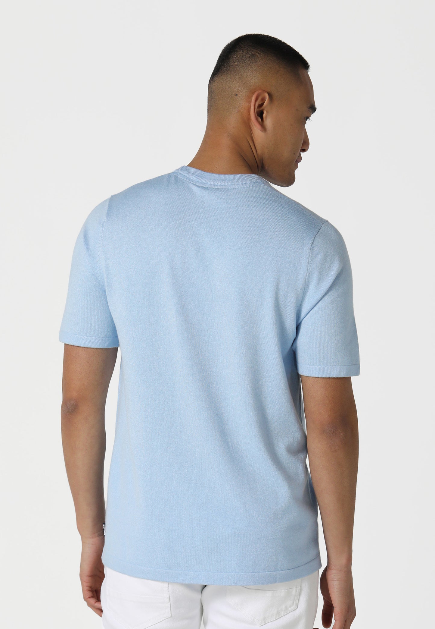 Filler Oceanic Blue Knitted T-Shirt