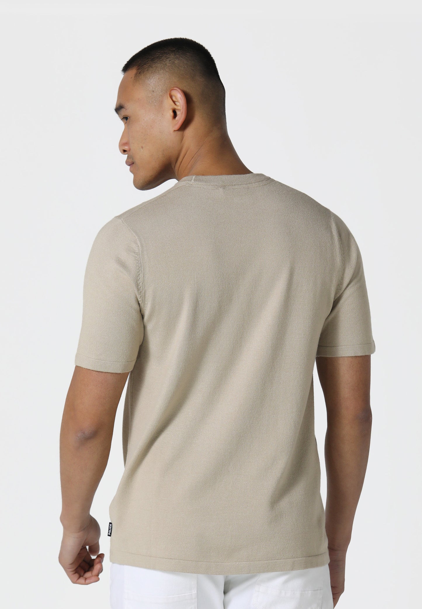 Filler Pastel Camel Knitted T-Shirt