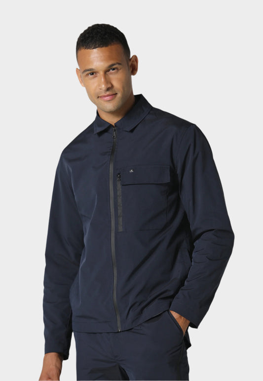 Fitton Navy Overshirt