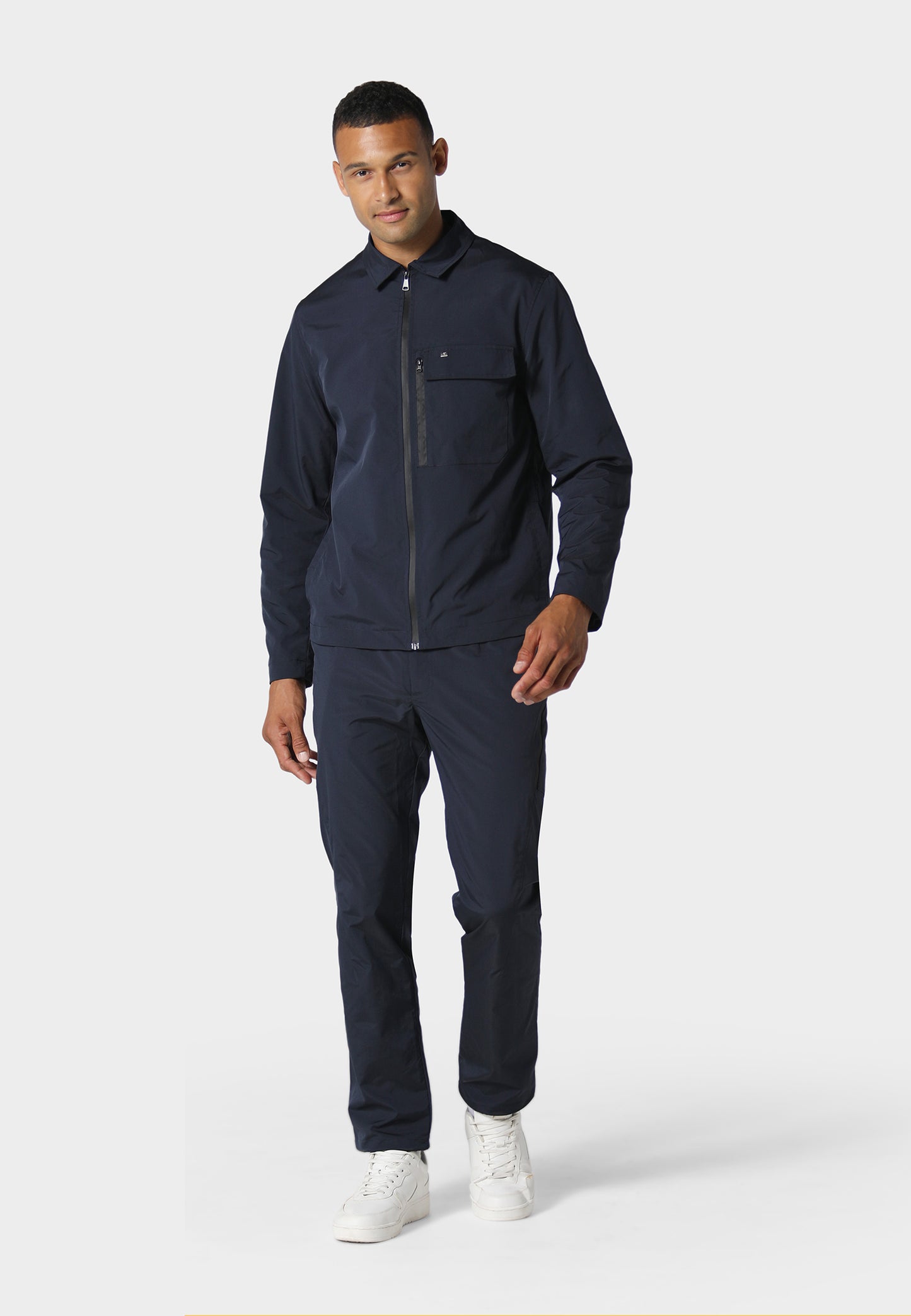 Fitton Navy Overshirt