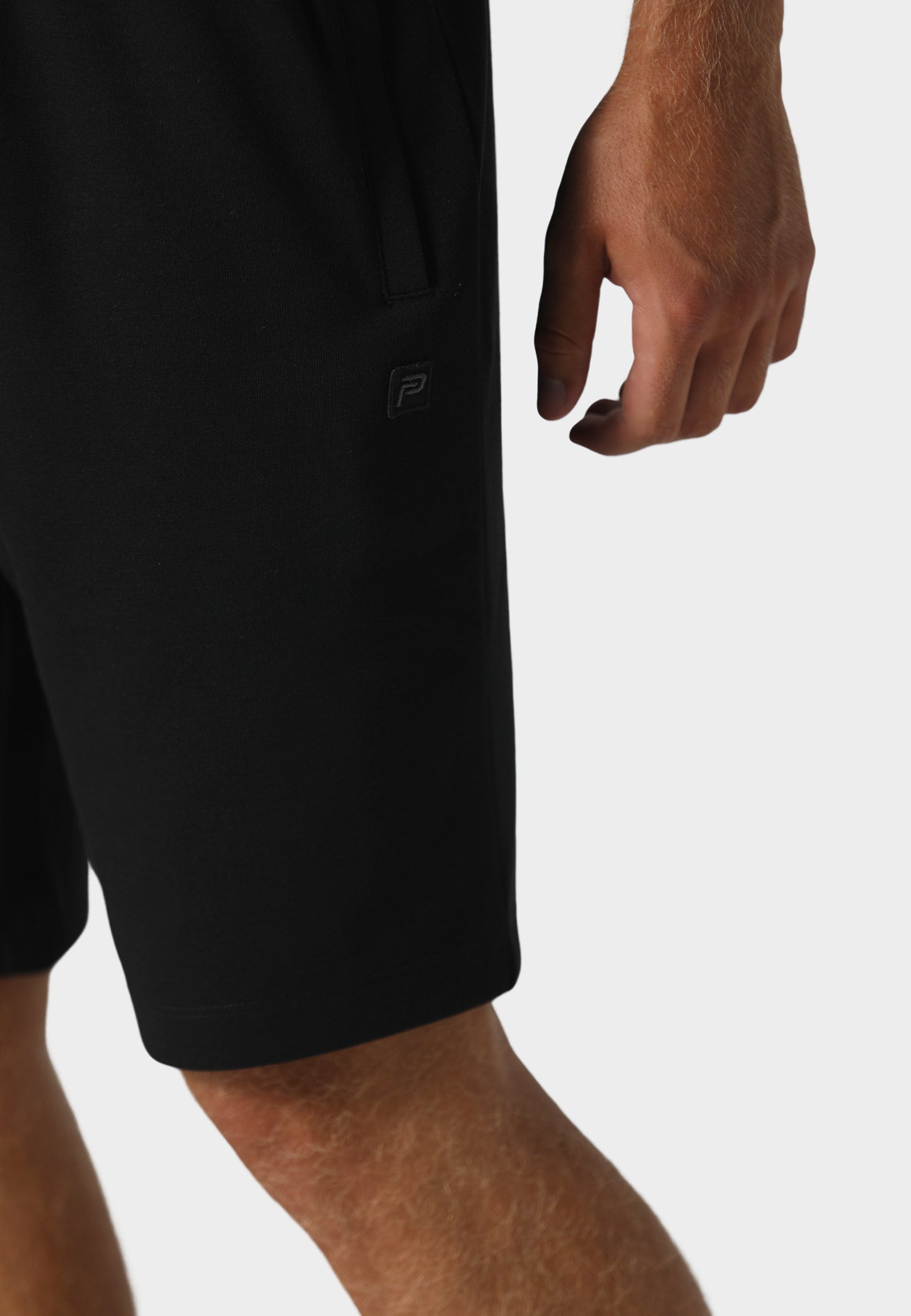 Fleeton Black Jog Shorts