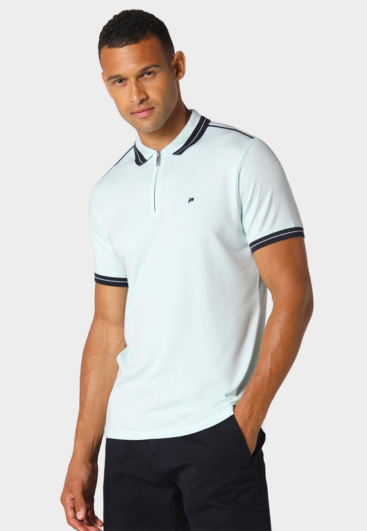 Jayson Aquatic Green Polo Shirt