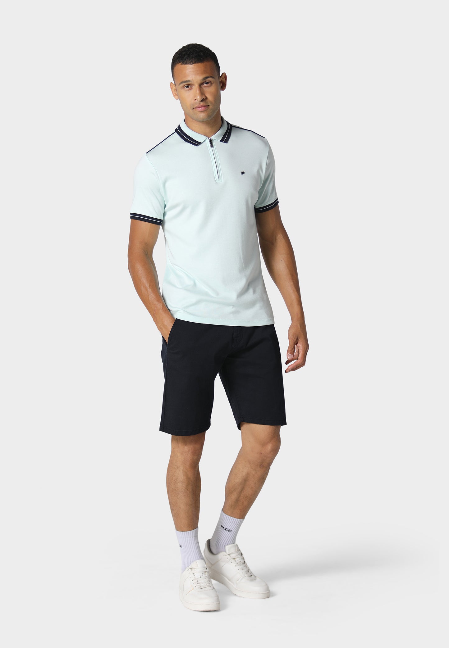 Jayson Aquatic Green Polo Shirt