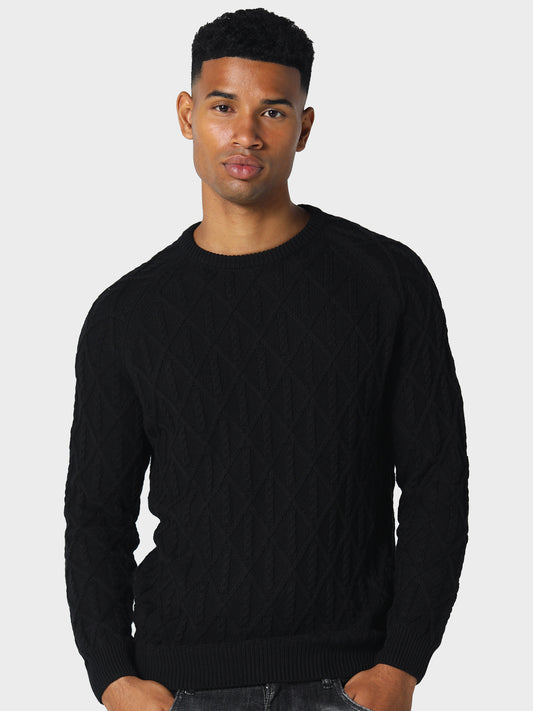 Miskins Black Knitwear