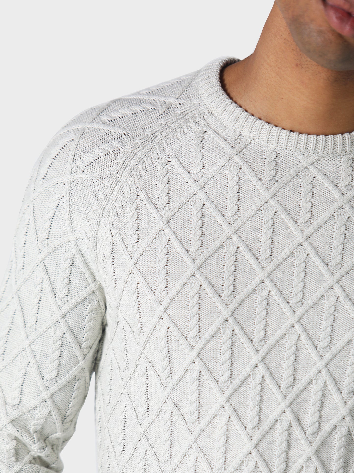 Miskins Ecru Knitwear