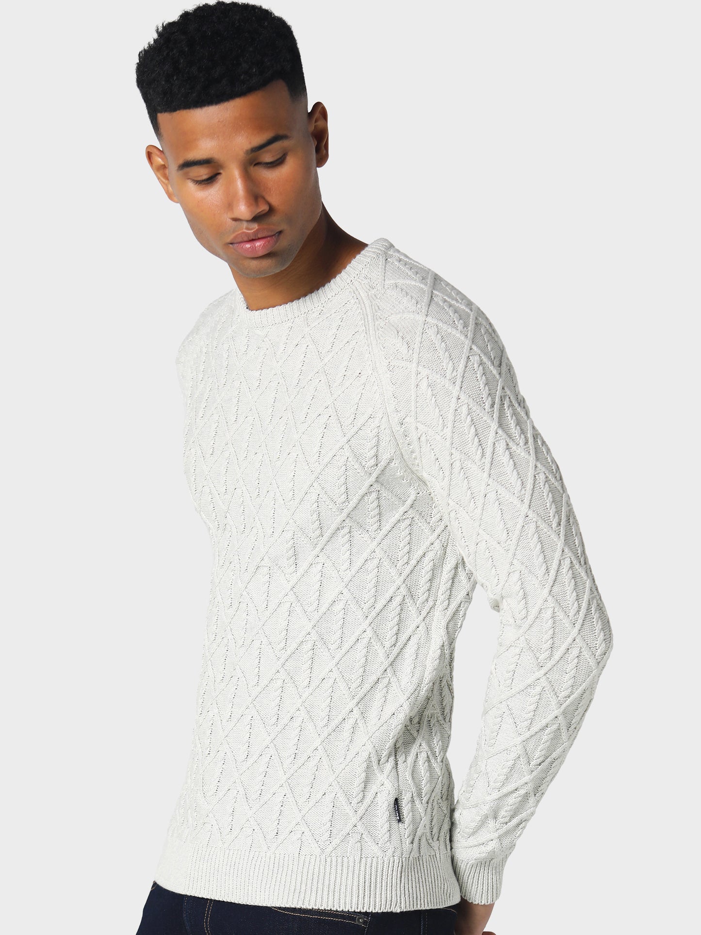 Miskins Ecru Knitwear