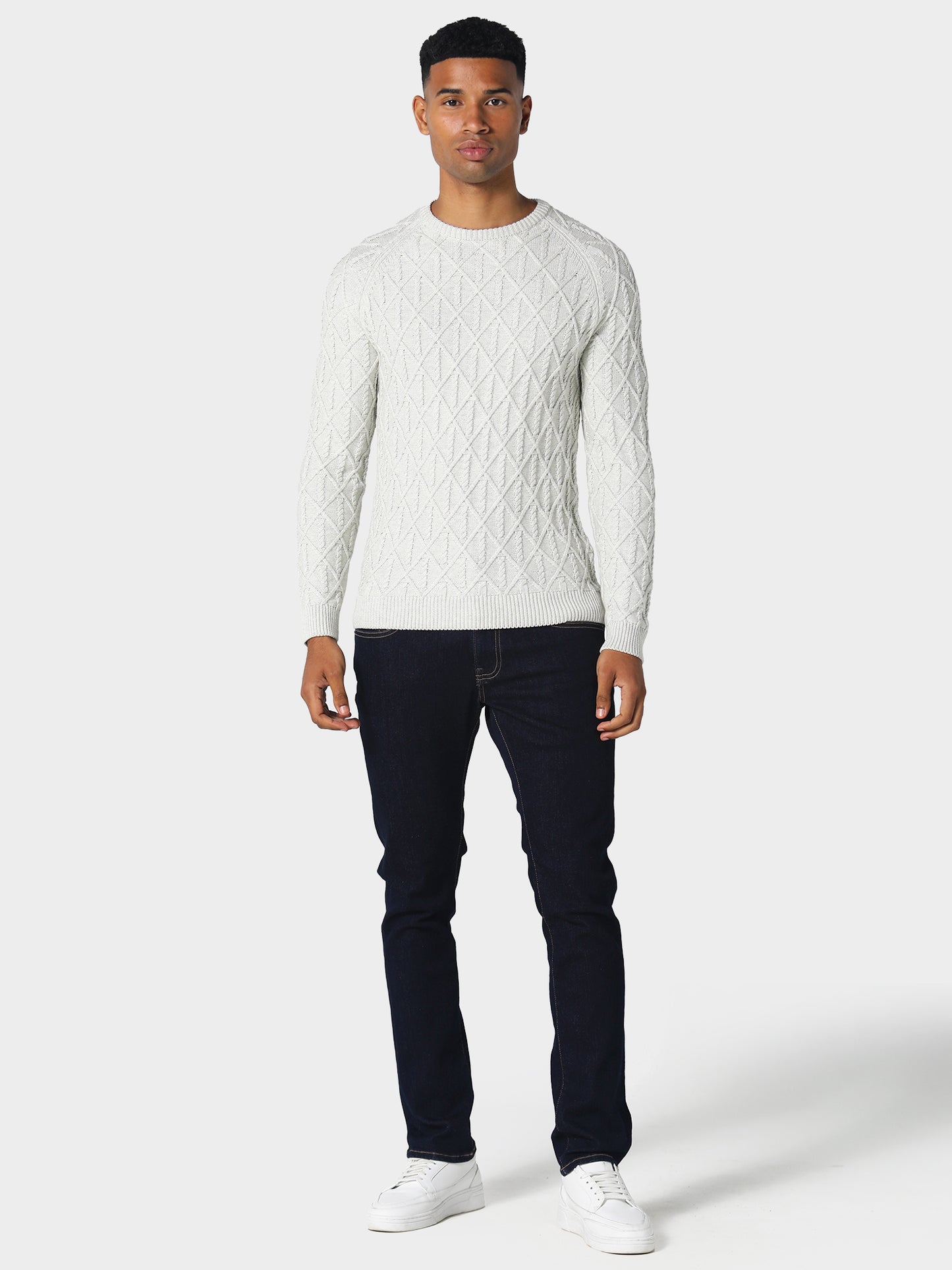 Miskins Ecru Knitwear