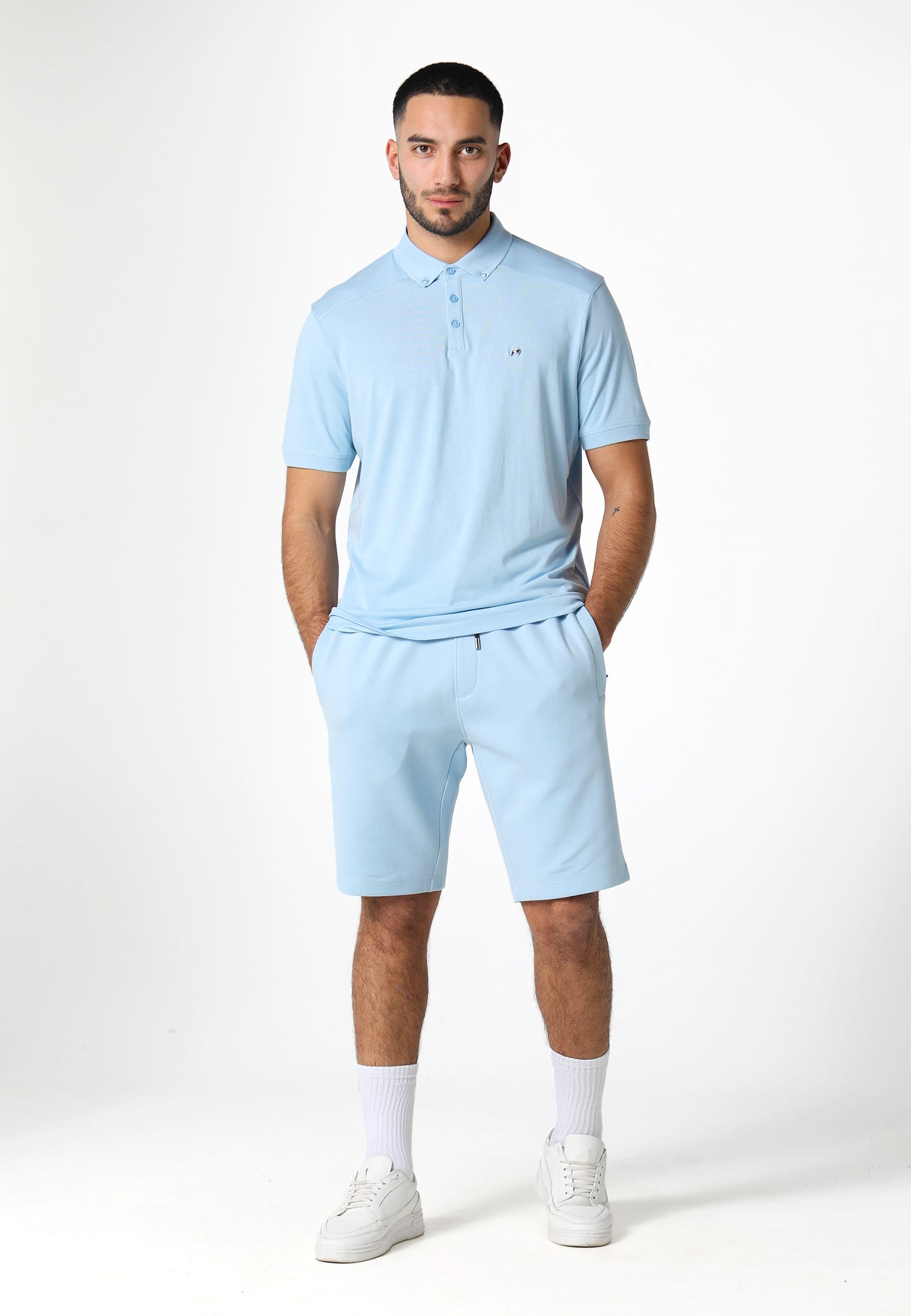 Neptunes Sky Polo Shirt