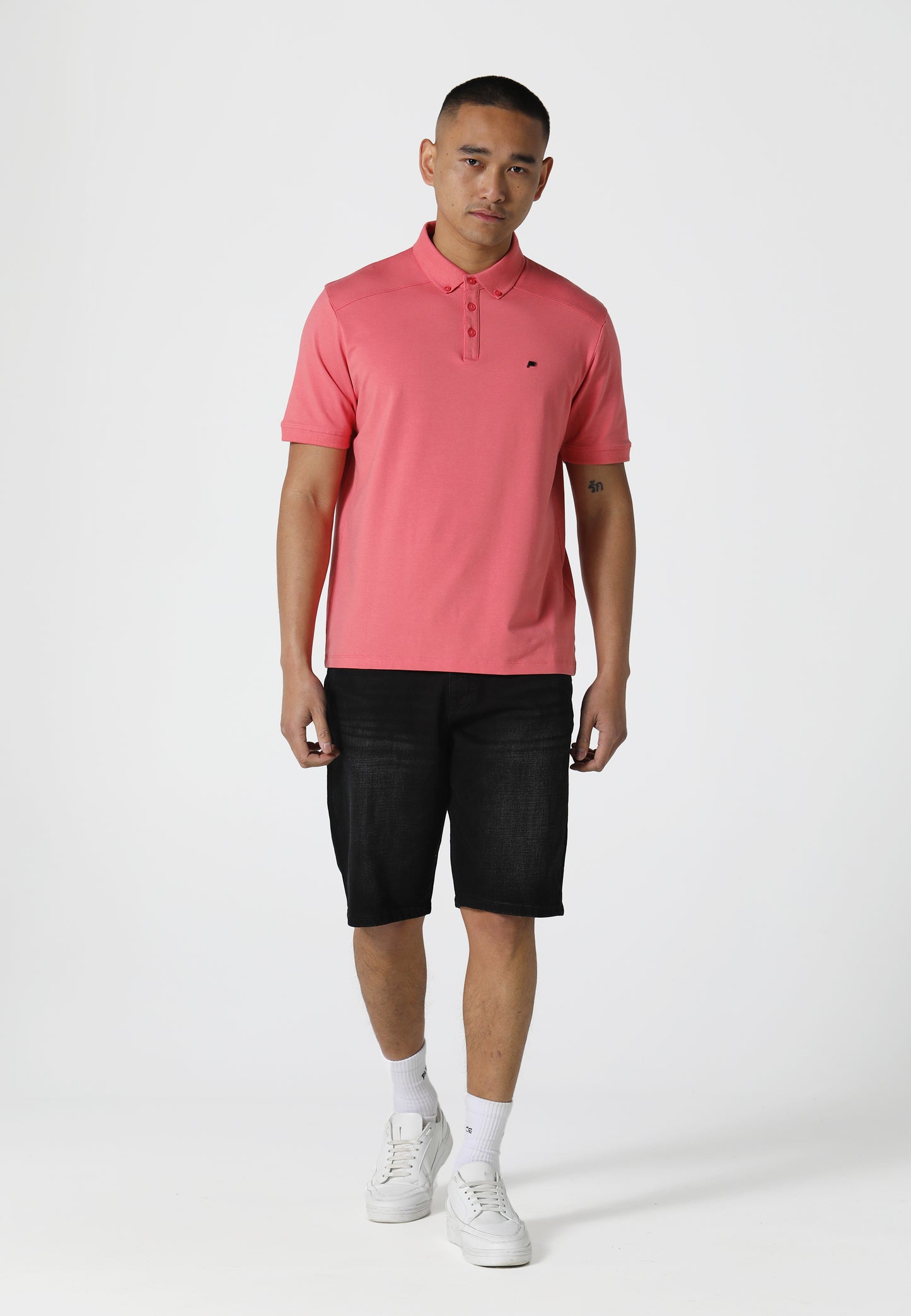 Neptunes Coral Polo Shirt