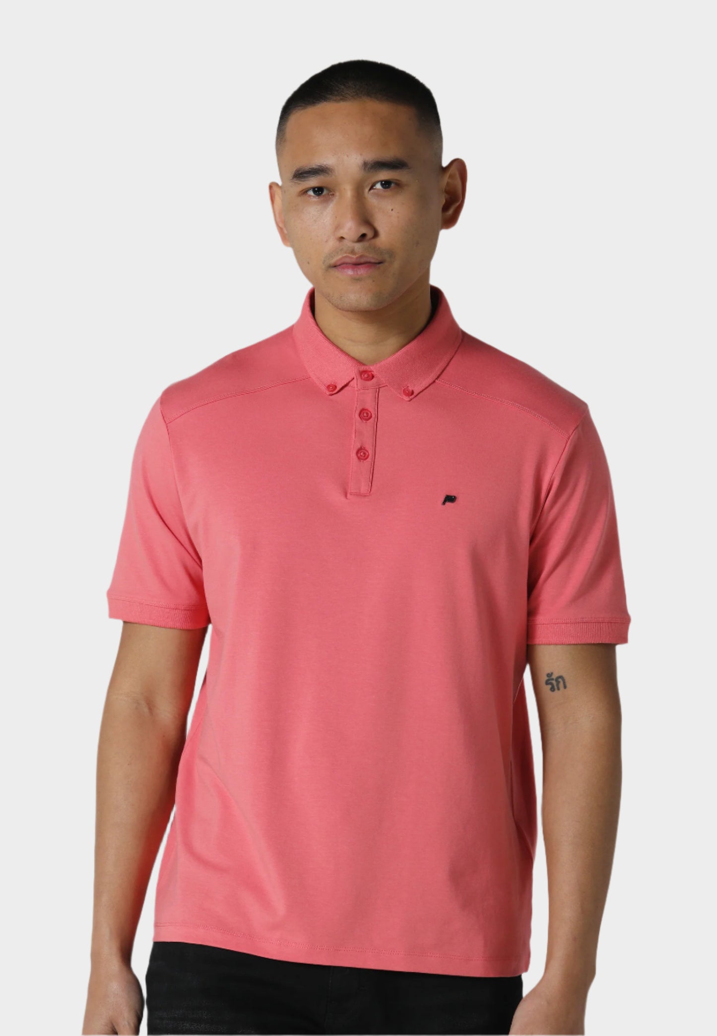 Neptunes Coral Polo Shirt