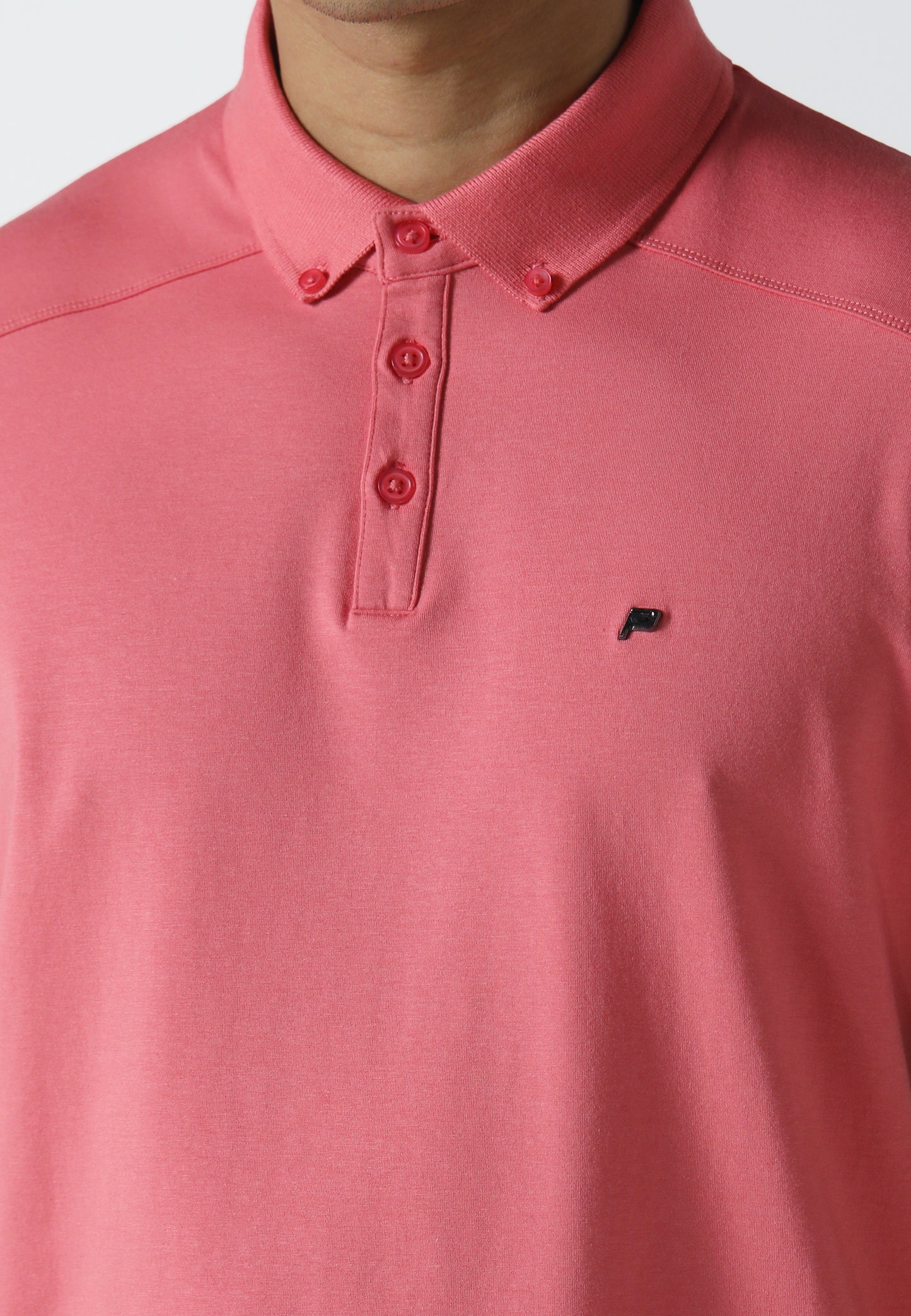 Neptunes Coral Polo Shirt