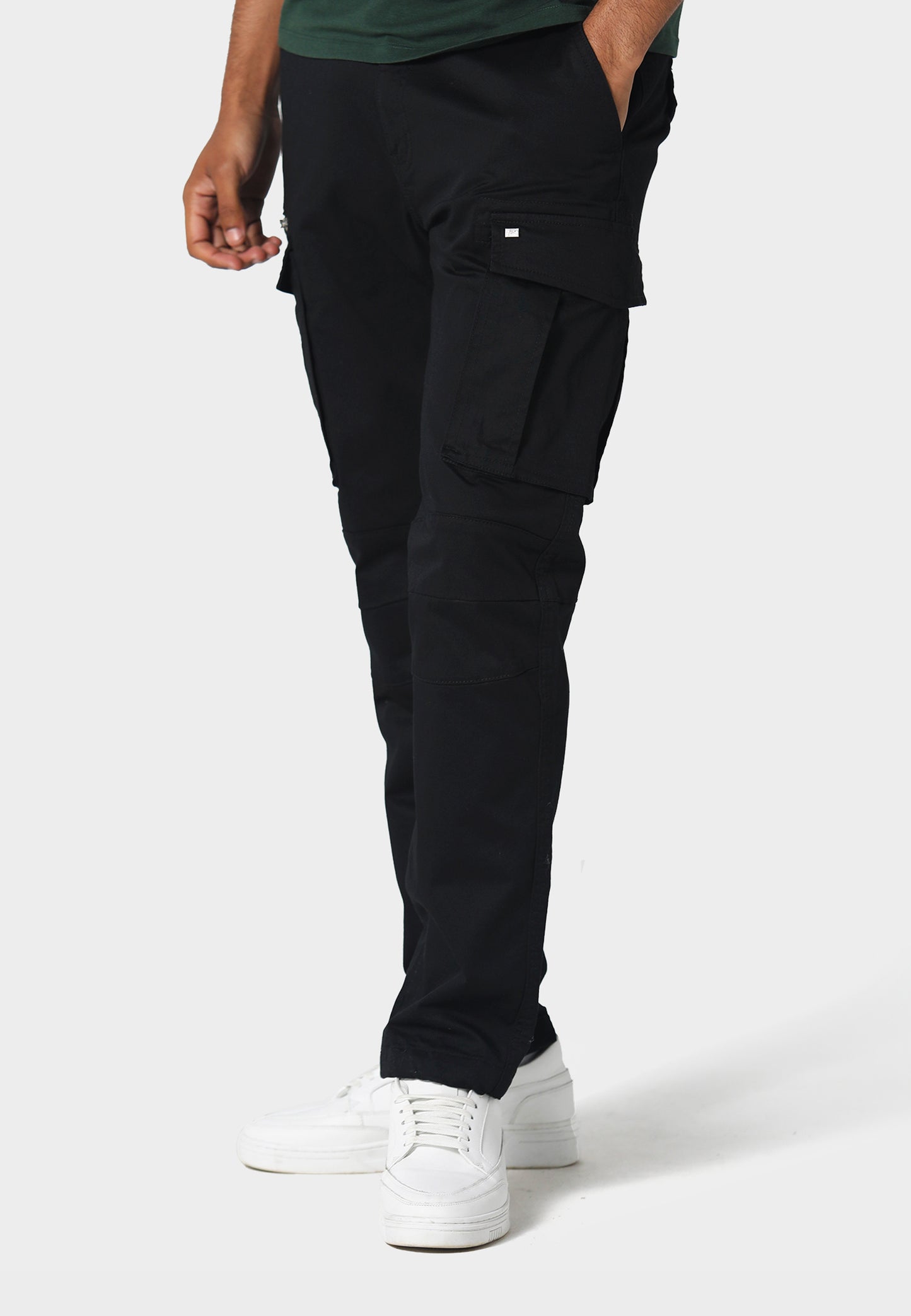 Newton Black Cargo Pants