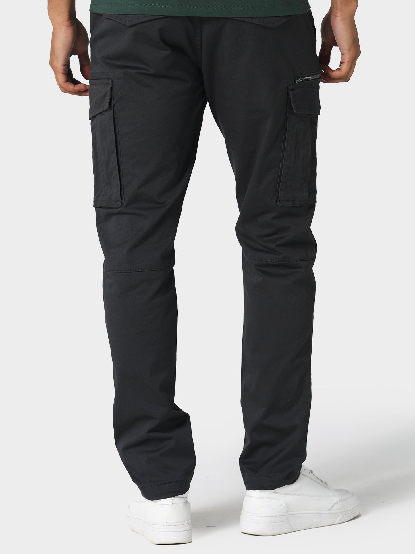 Newton Charcoal Cargo Pants