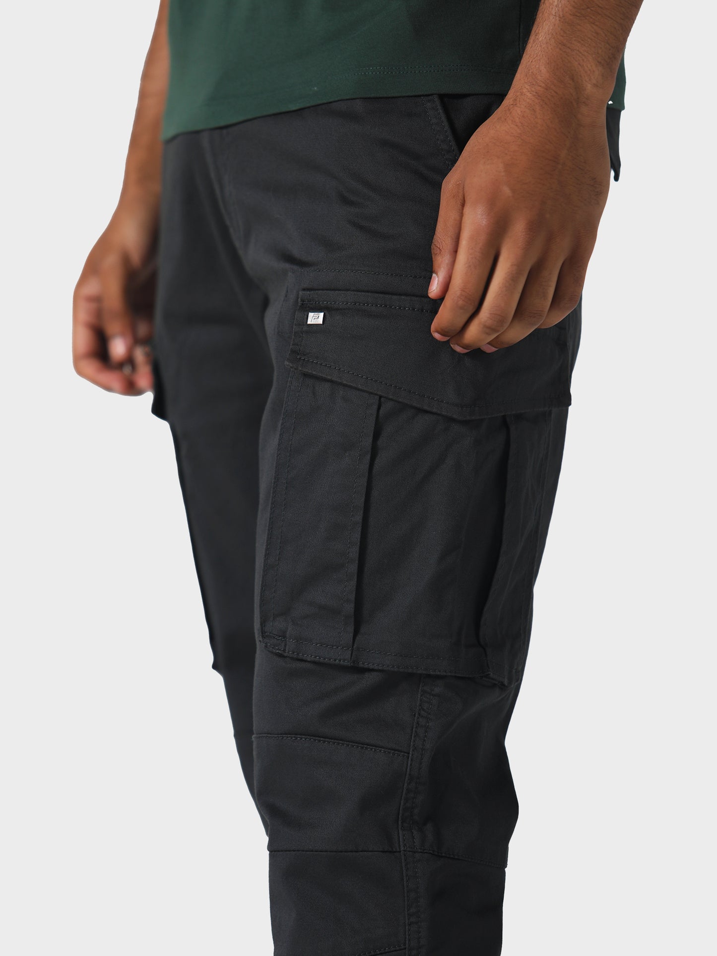 Newton Charcoal Cargo Pants