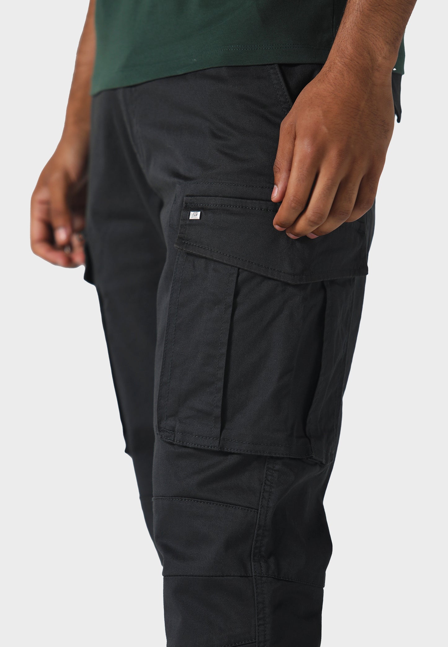 Newton Charcoal Cargo Pants