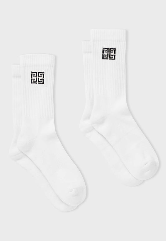 Maxoni White Socks