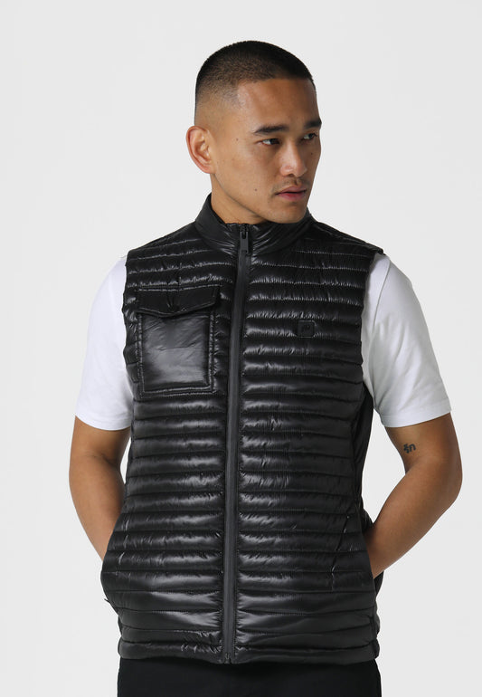 Shelter Black Lightweight Gilet