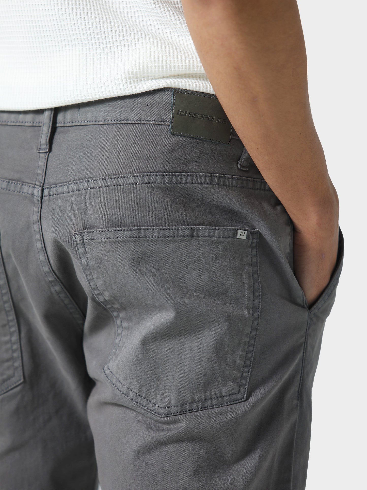 Wellington Stone Grey Chinos