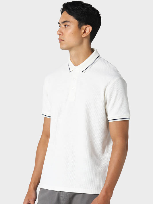 Withpen Bone White Polo Shirt