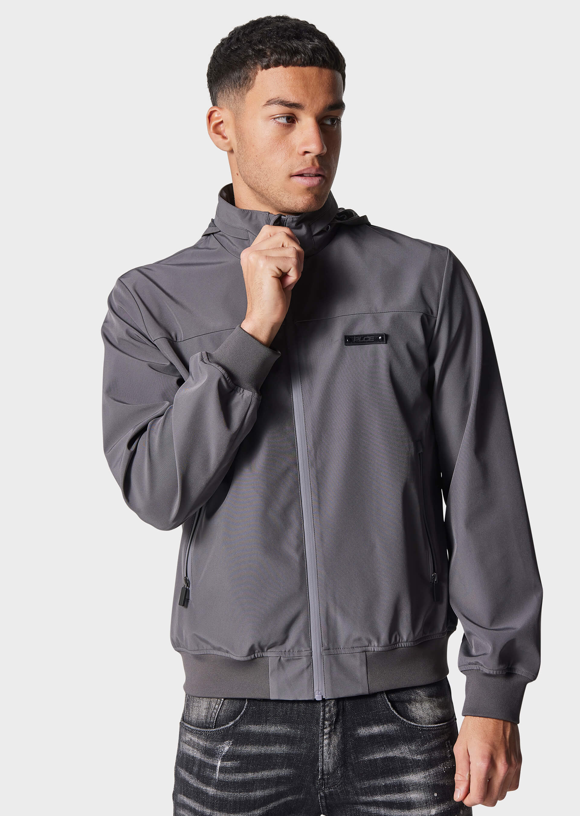 Members only iconic racer jacket outlet grey